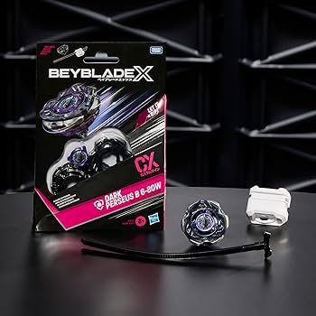 Amazon.com: Bey Blade X Dark Perseus B 6-80W CX Starter Pack Set